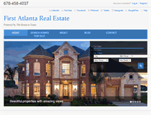 Tablet Screenshot of firstatlantarealestate.com